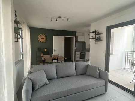 appartement t2 meublé - résidence neuve