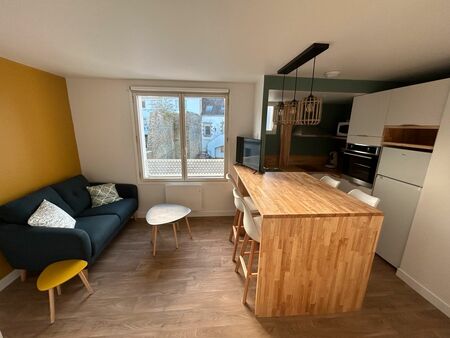 appartement meublé à louer - t2 - centre-ville de vannes