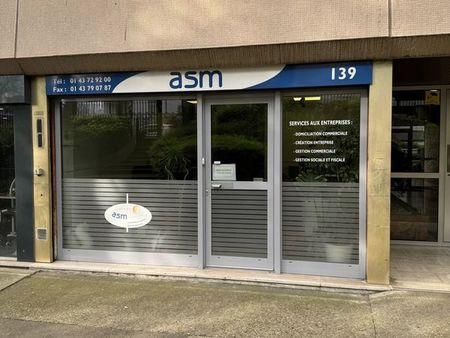 local commercial 71 m² paris 20ème