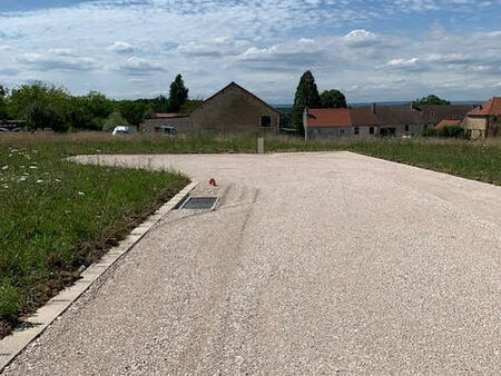 terrain viabilisé de 489 m² proche beaune