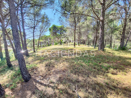 terrain au calme  dans un environnement naturel à pied des c