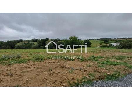 terrain a batir 1300 m2 / viabilise / calme