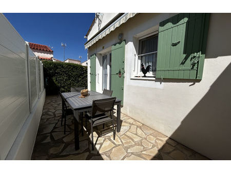 vente maison 3 pièces 55 m² aigues-mortes (30220)