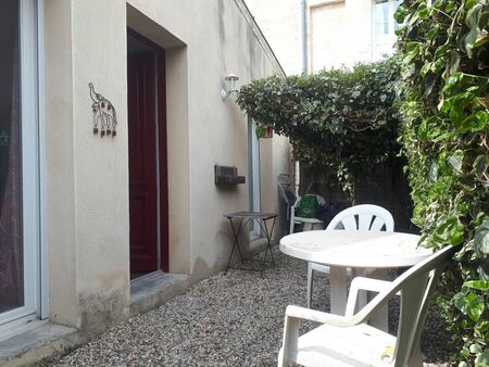 maison t2 avec jardin barrière de pessac sans frais d'agence