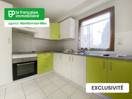 vente appartement 2 pièces à montfort-sur-meu (35160) : à vendre 2 pièces / 45m² montfort-