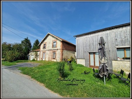 propriete à vendre proche de attigny (08) sur environ 9000m² de terrain