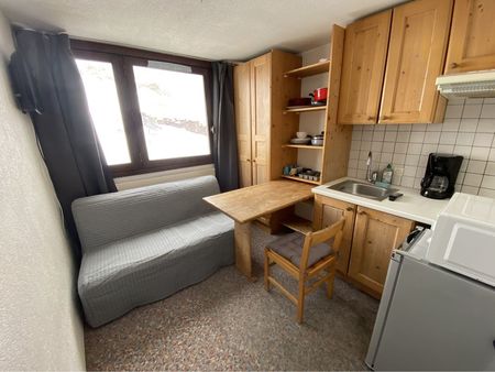 loue uniquement de septembre à mi-novembre 2024 - studio 12m² 2 couchages tignes le lac 21