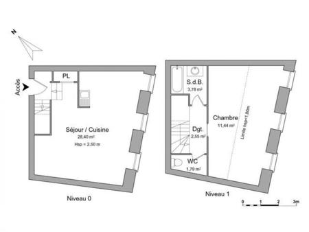 location appartement 2 pièces à niort (79000) : à louer 2 pièces / 48m² niort