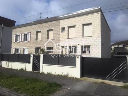 a soissons  proche hyper centre ville  maison de 165 m2 sur son terrain de 587 m2.