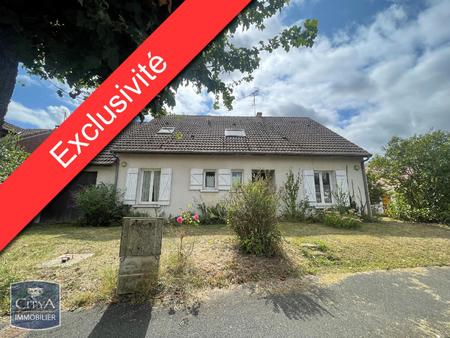 vente maison velles (36330) 5 pièces 150m²  136 500€