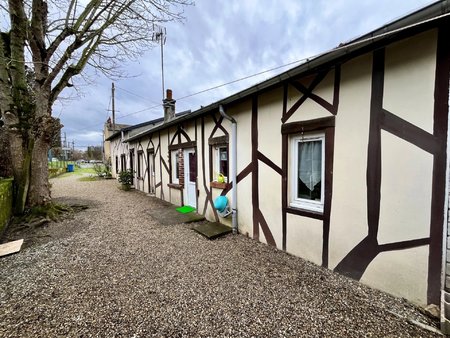 maison normande avec terrain bernay centre - 3 chambres / locataires