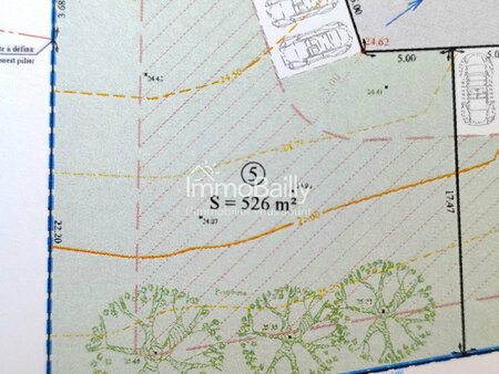 terrains entre 500 et 585 m2 viabilisés au centre de martill