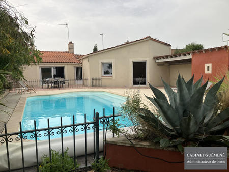 vente maison piscine aux sorinières (44840) : à vendre piscine / 171m² les sorinières