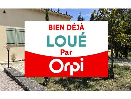 location maison  105.5 m² t-4 à fayence  1 450 €