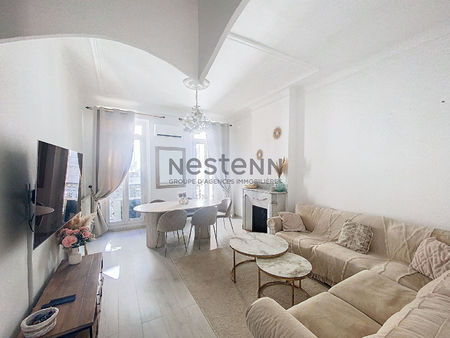 appartement haussmanien t3 de 74 m2  6ème arrondissement  rue breteuil  3ème étage