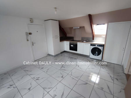 location appartement 2 pièces à dinan (22100) : à louer 2 pièces / 30m² dinan