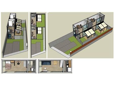 tiny house modulaire avec jardin