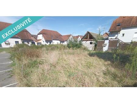 vends a baldeheim terrain constructible de 675m2