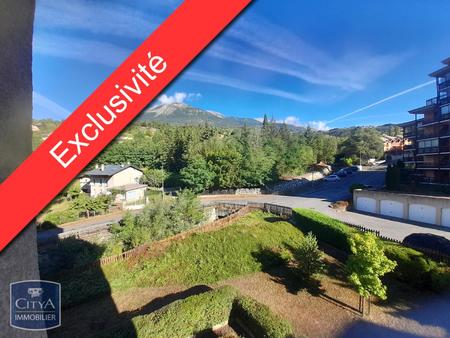 vente appartement embrun (05200) 3 pièces 38.39m²  139 000€