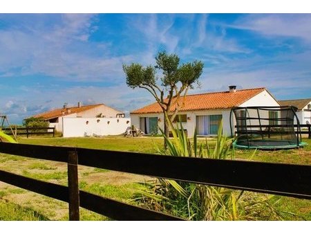 maison et gites plain pied en camargue - dependance - terrain 3 900 m²