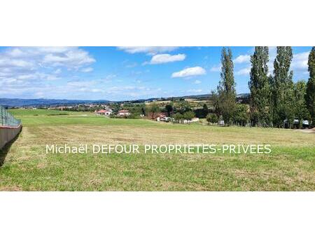 monistrol-sur-loire 43120 parcelle de terrain constructible de 1371m²