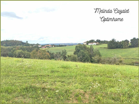 terrain à vendre de 1 600 m² proche de orthez (64)