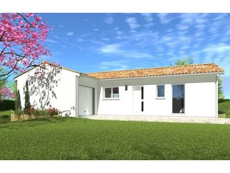 vente maison à construire 90 m² saint-étienne-d'orthe (40300)