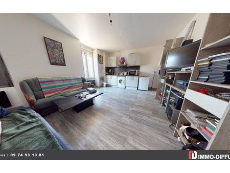 vente appartement 1 pièce 31 m² le mans (72000)