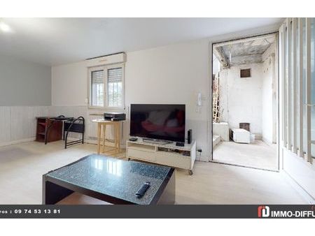 vente appartement 2 pièces 44 m² le mans (72000)