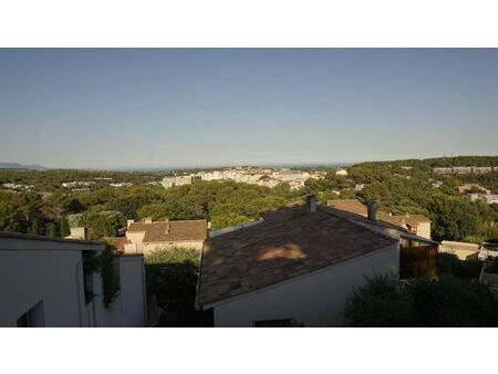 appartement / haut de villa au haut sartoux avec vue mer et 2 terrasses