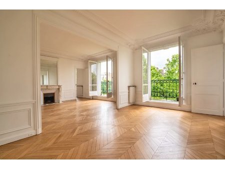 paris 16eme - flandrin - henri martin - 5 pièces avec balcon et vue degagee