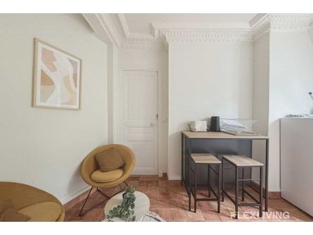 (disponible 1-24 mois) flexliving - appartement - paris 18