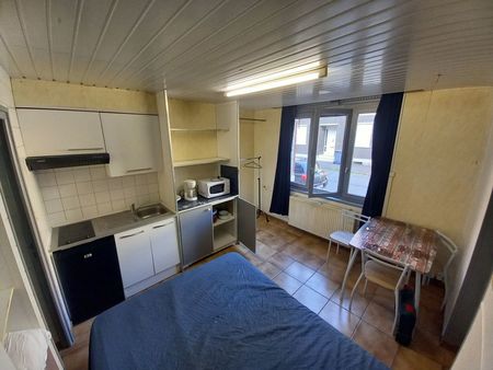 studio meublé de 16m²