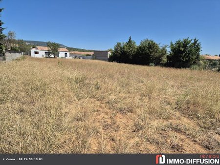 vente terrain à batir 1323 m²