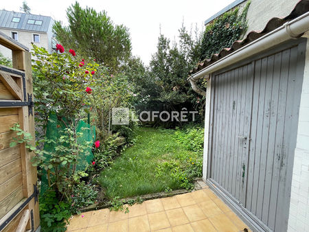 alfortville nord - appartement 3 pièces avec jardin et cave