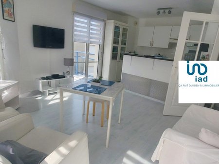 vente appartement 2 pièces de 37 m² à berck (62600)