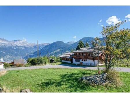 chalet neuf individuel avec vue sur le mont-blanc