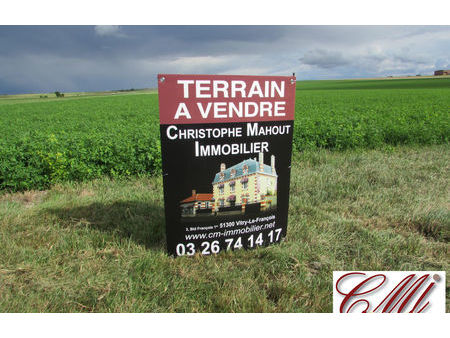 vente terrain 642 m² coole (51320)