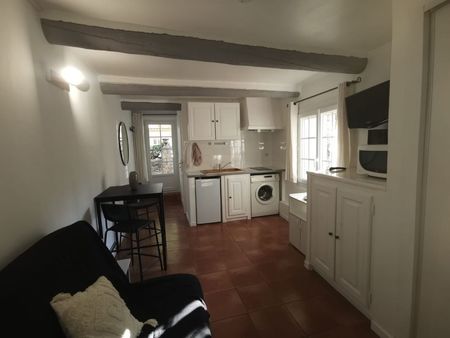 studio meublé 19m² au cœur du village