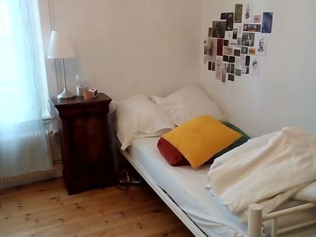 chambre meublée pour étudiants a saint etienne centre  chez un couple de retraité  douche 