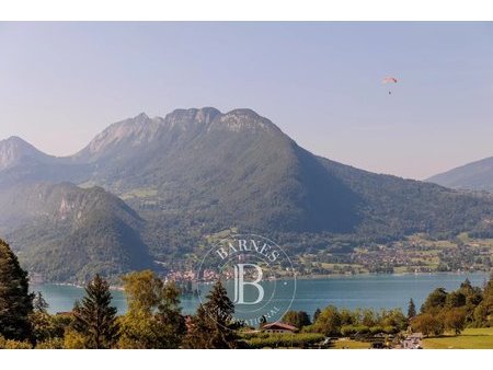 barnes annecy - maison familiale vue lac - talloires