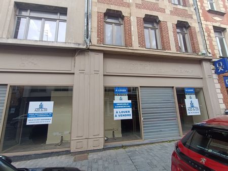 arras - rue st aubert - local commercial