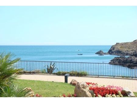 particulier vend a collioure appartement avec terrasse sur superbe vue mer et acces direct