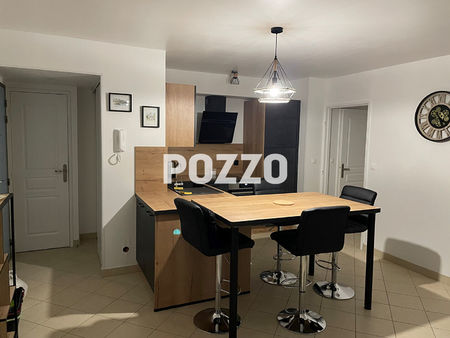 location - appartement 2 pièce(s) - 42 m² - meublé à l'année - granville