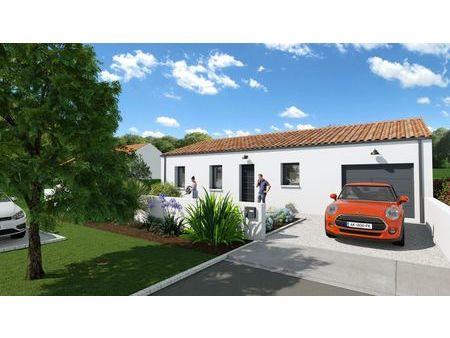 vente maison neuf 4 pièces 83m2 nuaillé-d'aunis - 247720 € - surface privée