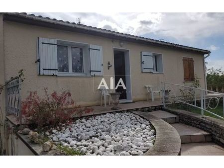 vente maison 6 pièces 87 m² bioussac (16700)