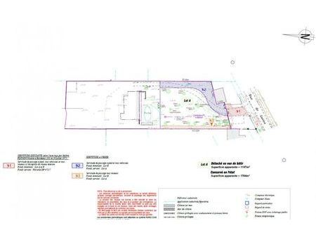 vente terrain à construire 1147 m² mérignac (33700)