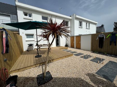 appartement fort bloque avec jardin privatif