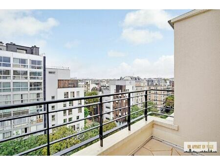 studio 40 5 m² avec balcon - 8ème et dernier étage - exclusivement location bail code civi