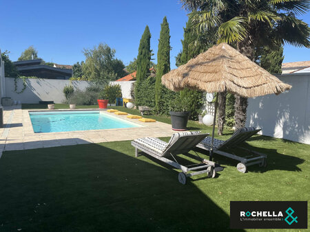 plain pied 140m² avec 4 chambres et piscine